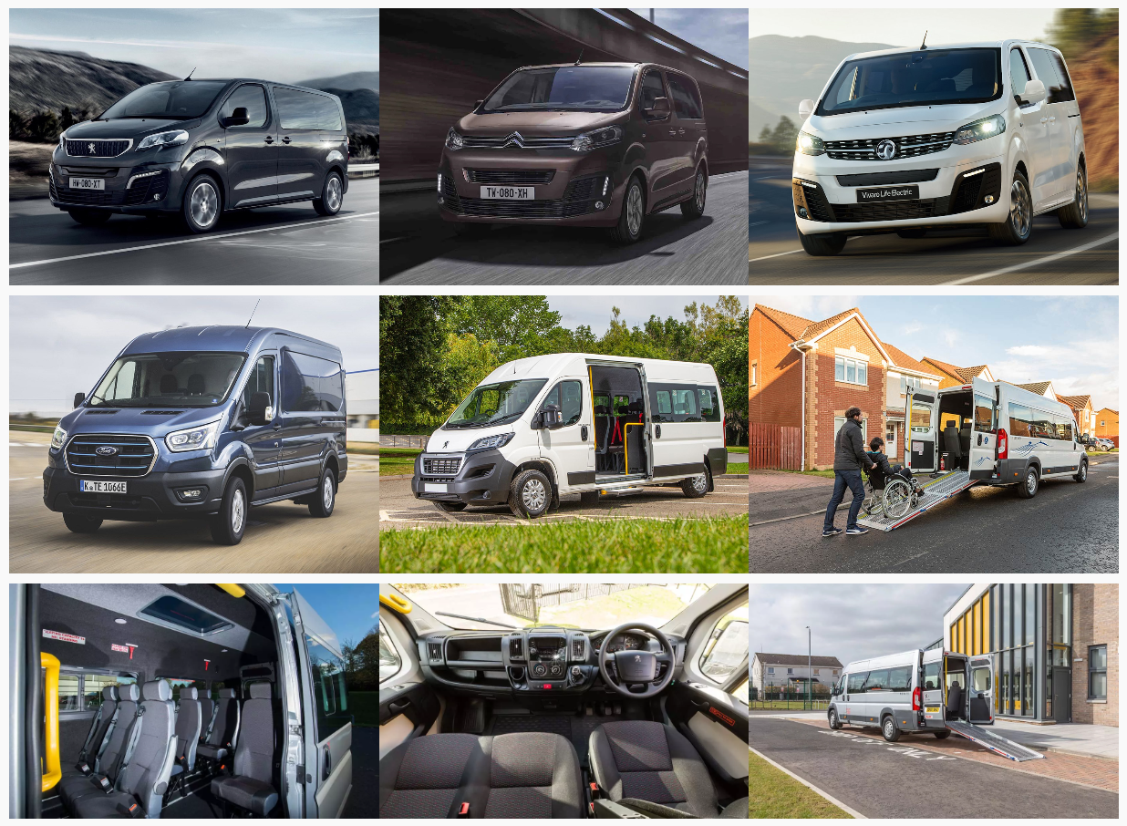 Gallery of minibus images